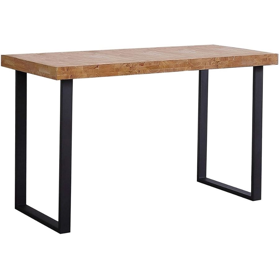 comprar mesa escritorio color madera claro amazon