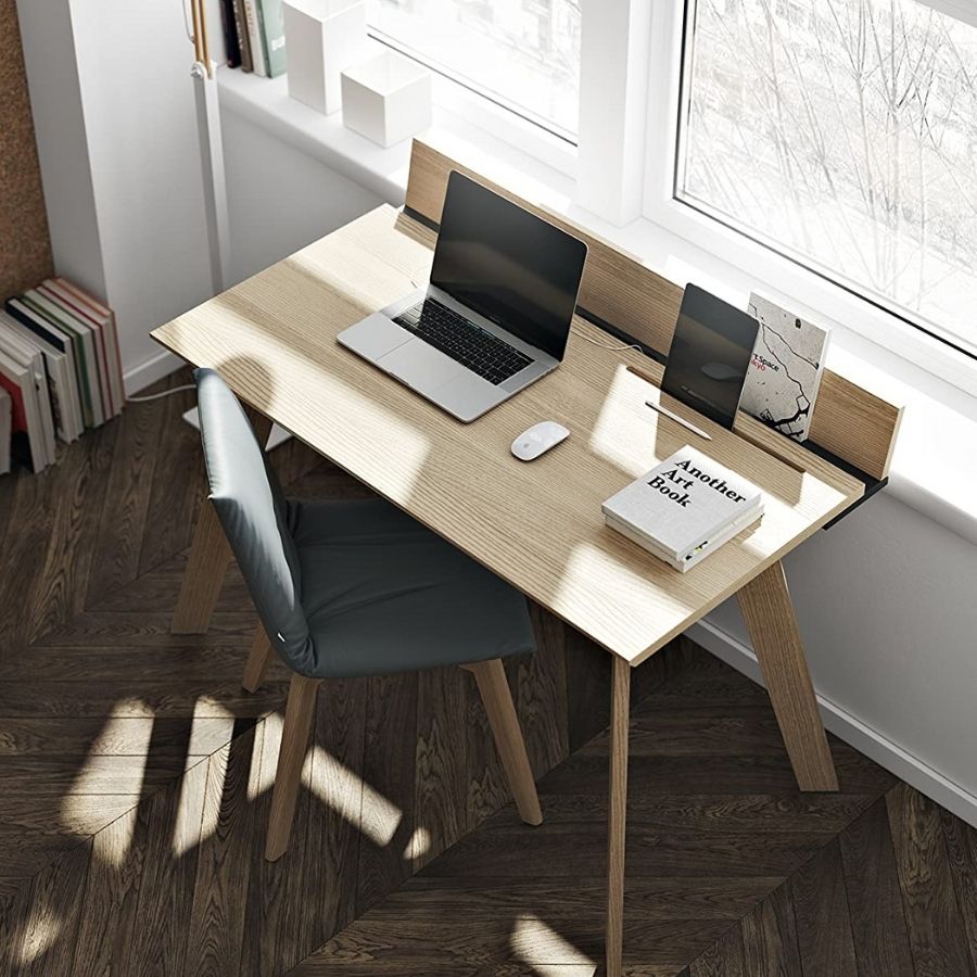 mesa escritorio minimalista moderna madera